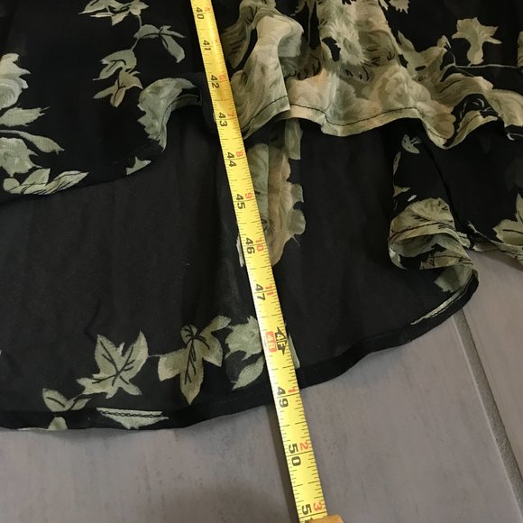 Vintage Ethereal, Asymmetrical Woodland Fairy Maxi Dress -Connected Apparel - Picture 8 of 8